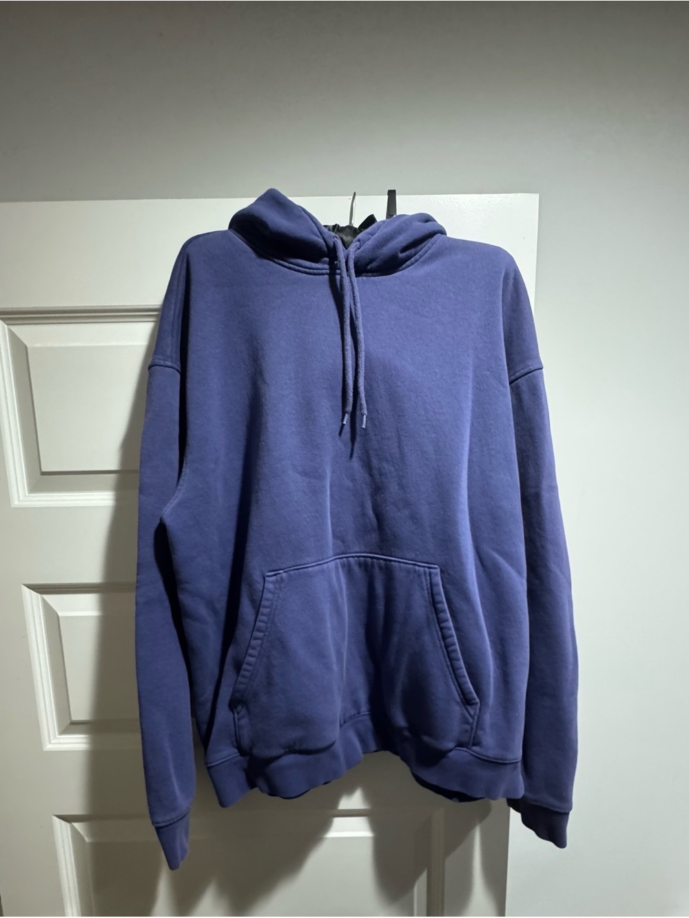 H&M Unisex Classic Pullover Hoodie - Blue XL